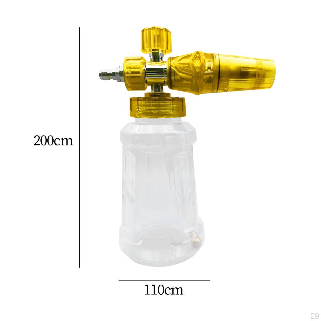 Adjustable Handheld Car Wash Foam Sprayer for Vehicle Cleaning