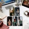 Joe Keery Phone Case Black Silicone Soft For Samsung S25,S24,S21,S22,S23,S30,Ultra,S20,Plus,Fe,Lite