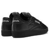 Reebok Club C Grounds Low Tops Casual Skateboarding Shoes Unisex Black Sneakers GY8788