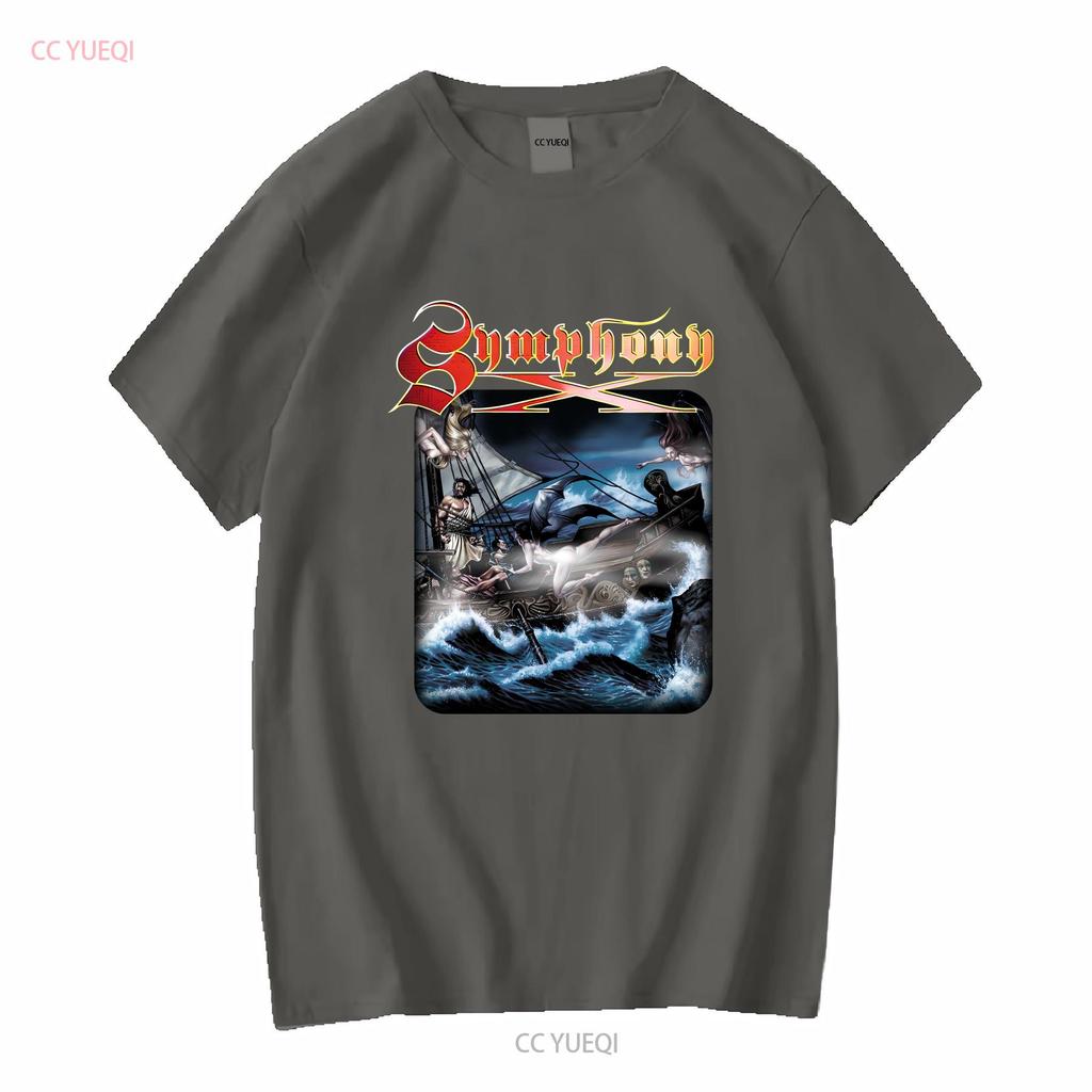 Vintage 2005 Symphony X T Shirt Large Gigantour Vintage Washed Unisex Fashion Streetwear Homme Versatile Casual Stretched