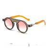 Vintage Mens Round Sunglasses With Uv400 Protection For Fashionable Streetwear