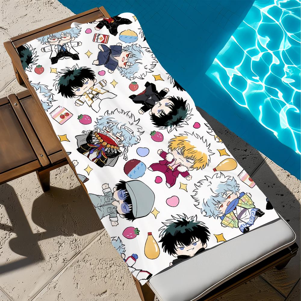 G-gintama Anime Towel Beach Quick Dry Soft Pool Towels Gift for Travel Gym Shower Camping Sports
