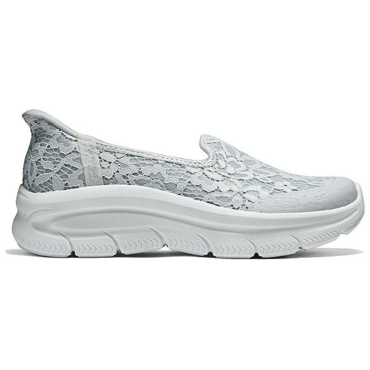 Skechers Modern DLux Comfortable Breathable Casual Shoes Women Shoes Light-Gray 158858-LGY