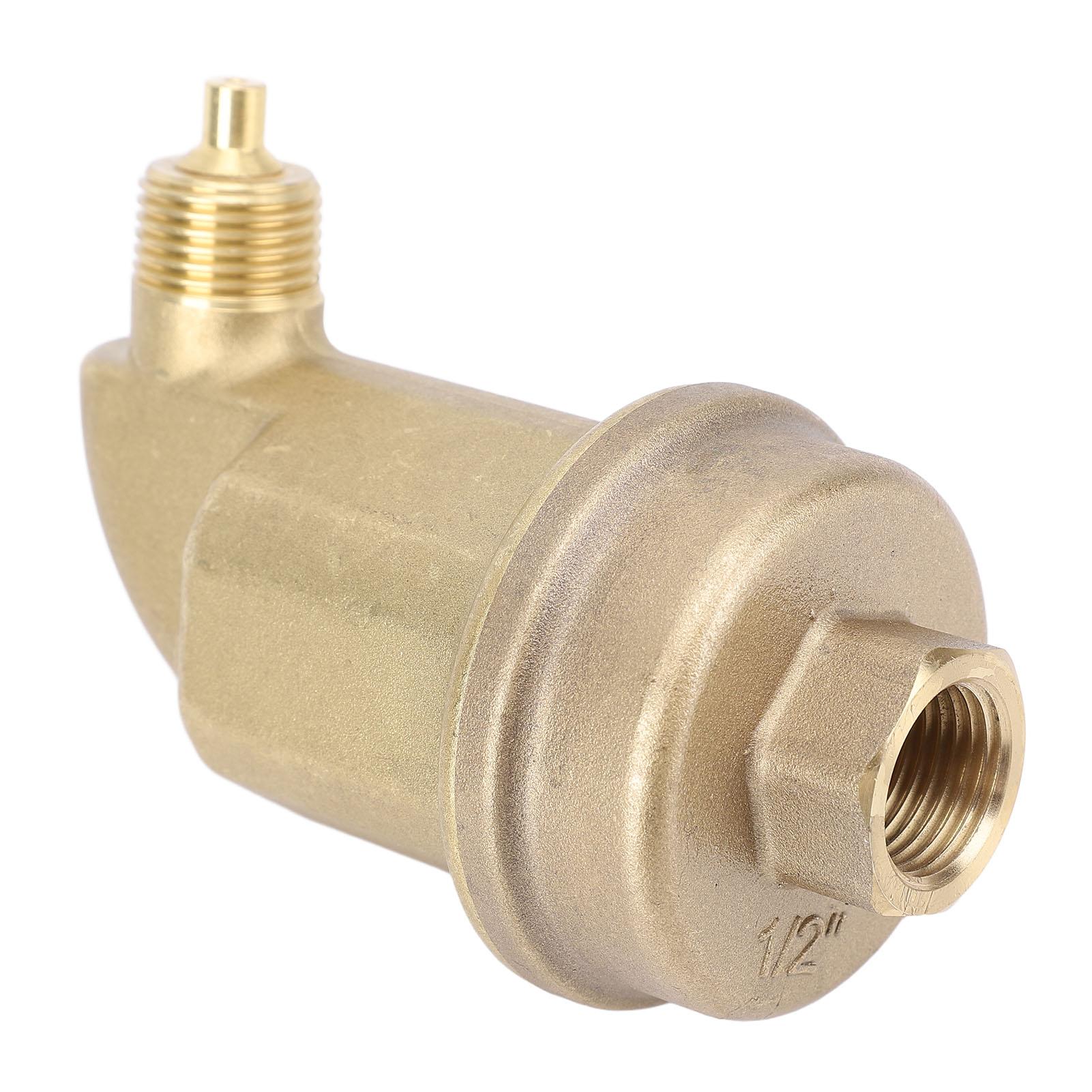 

Air Release Valve DN15 BSP 12in 110 celsius High Temperature Resistant Brass Air Bleeder Release Valve