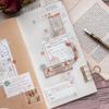 Ins Simple Memo European Retro Post-it Portable Scrapbook Decorative Stickers Labels Message Notes Diary Decorative Stickers