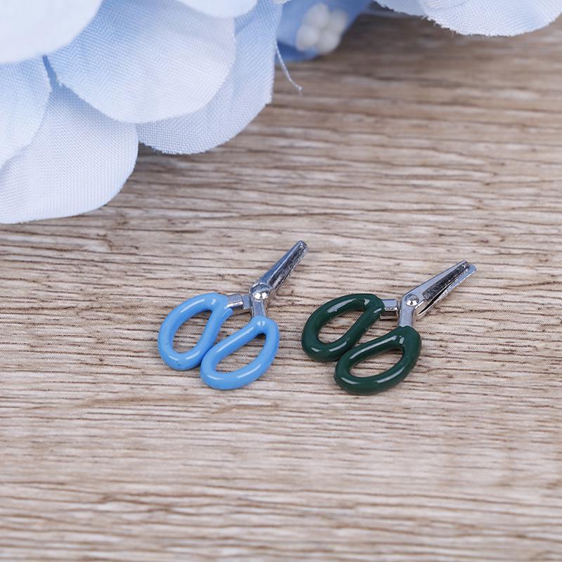 1:12 Dollhouse Mini Metal Scissors Simulation Furniture Shears Model Toys