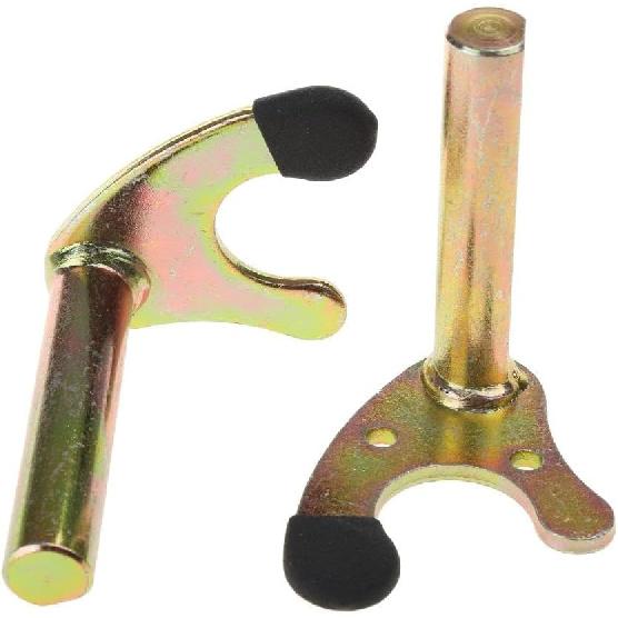 1 Pair Wheel Support Frame Stand Motorcycle Swing Arm Lift TripodHooks U-Style/L-Style Hook Fork Swingram Spool Slider Stable Performances