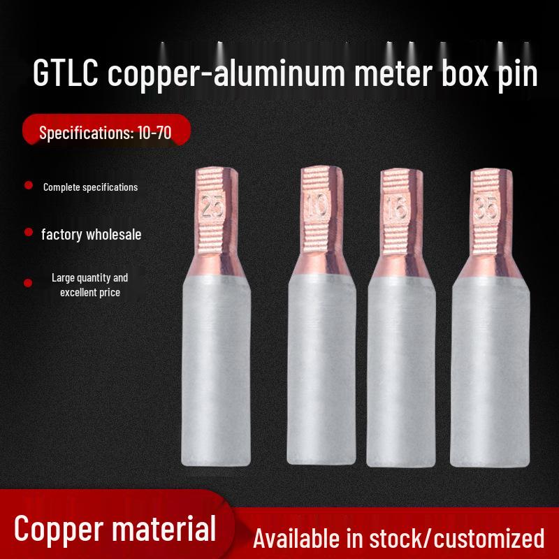 

GTLC10/70 Квадратний Пневматичний Перемикач Мідно-Алюмінієвий Штир Контактний Затискач для Автоматичного Вимикача 10A