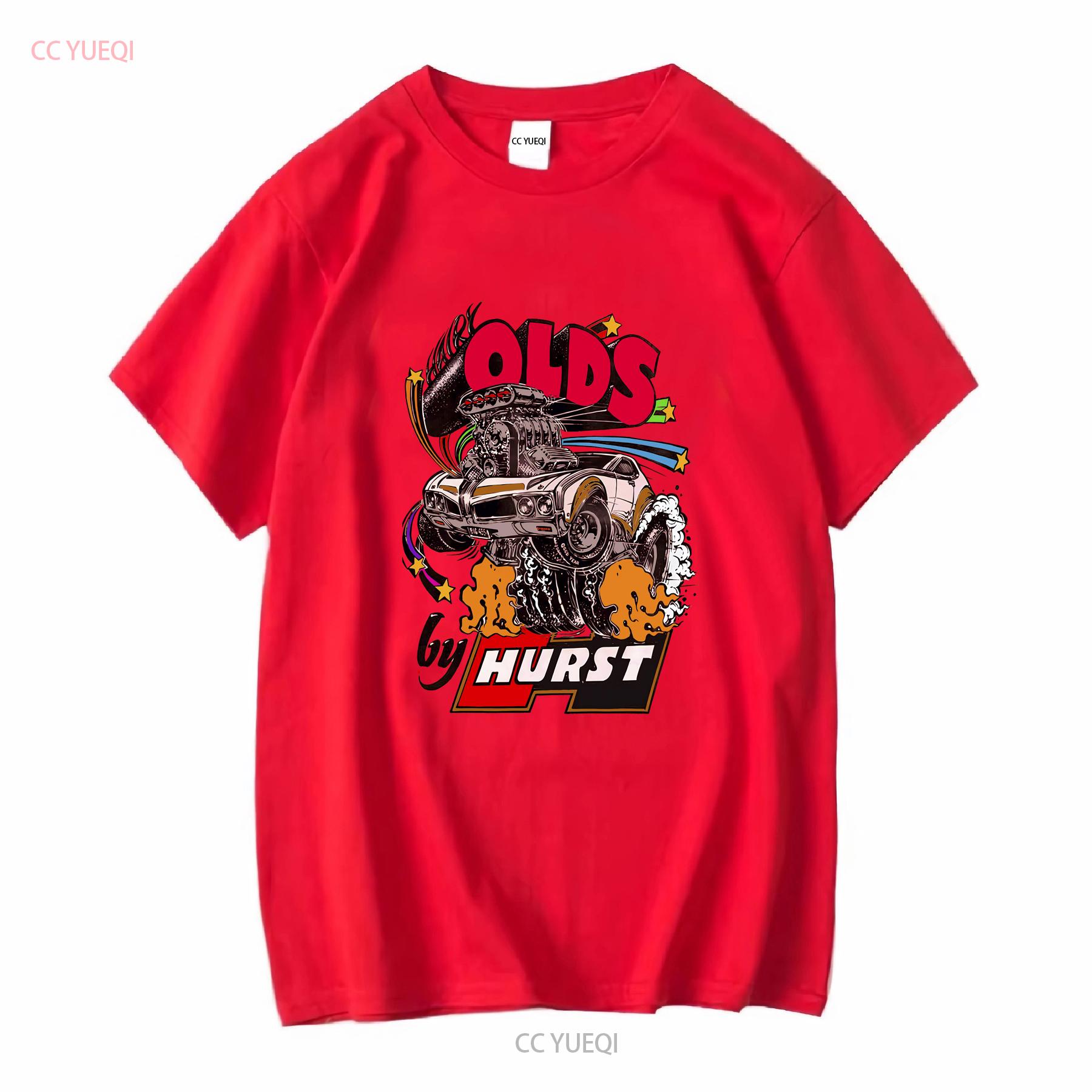 Hot Sale Hurst Olds T Shirt Trendy Size S 5Xl vintage Washed Unisex Breathable Casual Stylish Slightly designer clothes S