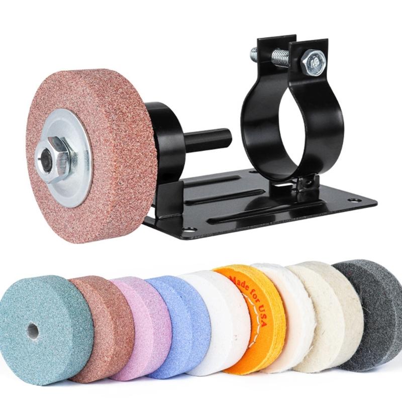 Multipurpose Abrasive Grinding Head Set Grinding Wheel Universal for Woodworking Stone Polishing Tool