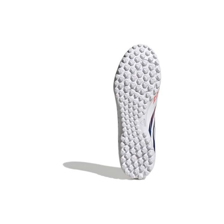 Adidas Predator Edge.4 Rundzehen-Schnürschuh TF (Gummistollen) Hartplatz Kunstrasen Ultra-Faser Rutschfest Abriebfest Fußballschuhe GV8526