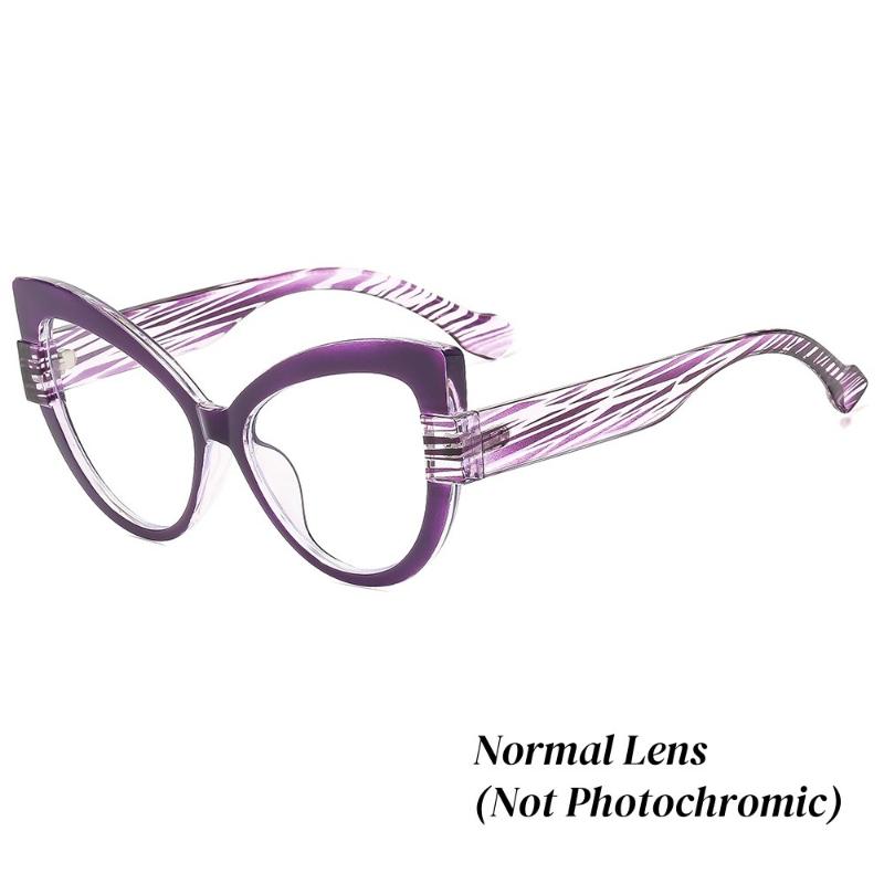 Oversized Photochromic Reading Glasses for Women Men New Trend Colorful Large Presbyopia Unisex UV Protection Far Sight Glasses