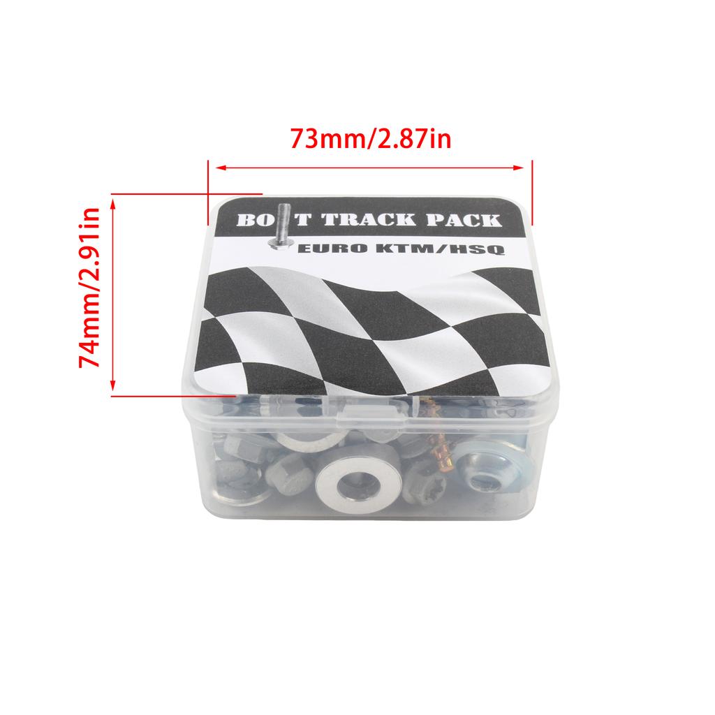 For KTM 125-530 SX SX-F EXC EXC-F DirtBike Motorcycle Fairing Fender Screw Bolt Full Plastics Fastener Set Motocross Repair Part