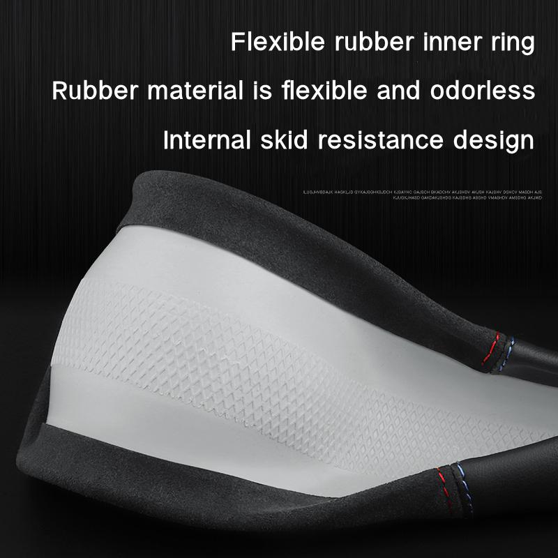 For Chery Tiggo 8 Arrizo 5 Pro Gx 5x eQ7 Chery Tiggo 7 Pro Car interior Accessories 3D embossing 38cm Auto Steering Wheel Cover