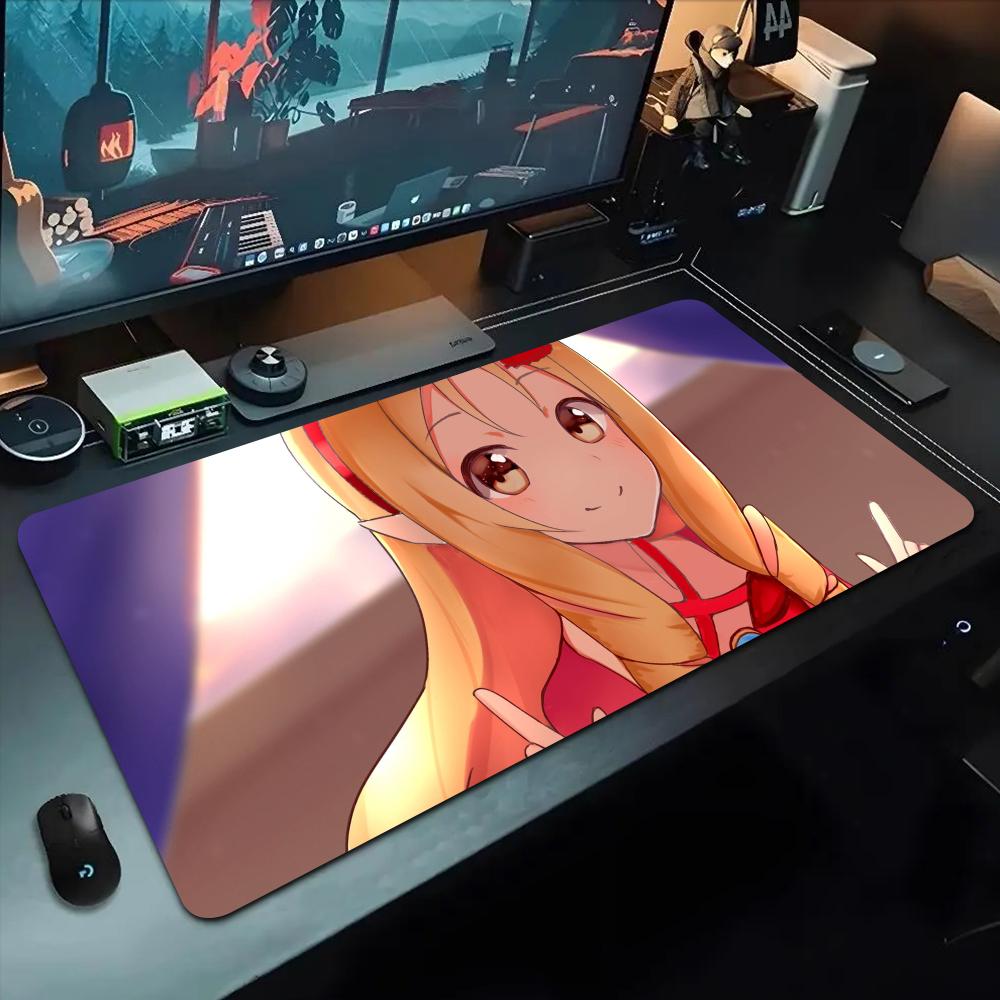 yamada elf Mouse Pad 500X1000 mm Large Gaming Mousepad Gamer XL Rubber Otaku Keyboard Pad Laptop Desk Mat