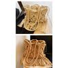 Hollow Out Woven Beach Bag for Women Handmade Cotton Shoulder Underarm Bag Summer Casual Handbag for Seaside Holiday Travel