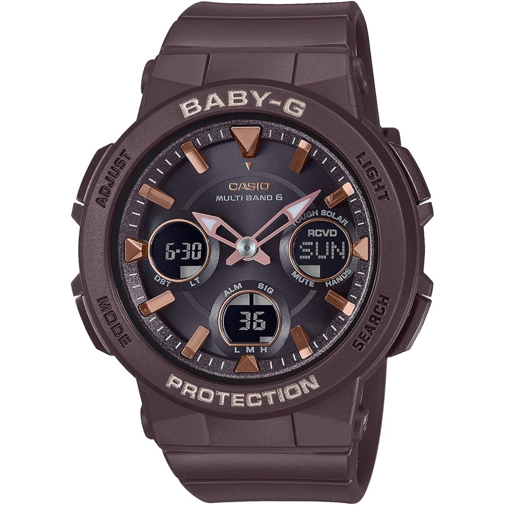 Casio Baby-G Solar Radio Watch BGA-2510-5AJF Women s Brown Color