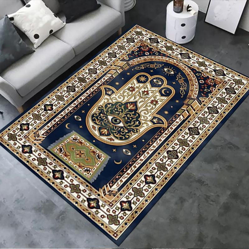 2025 New Hand of Fatima Carpet Rug for Living Room Bedroom Home Sofa Decoration,Kids play Non-slip Floor Mat97