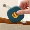2-in-1 Cable Organizer with Phone Stand Cord Holder for Charger, USB, Earphones, Travel & Desk Wire Management