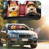 Universal Foldable Car Windshield Sun Visor for Heat and Sun Protection