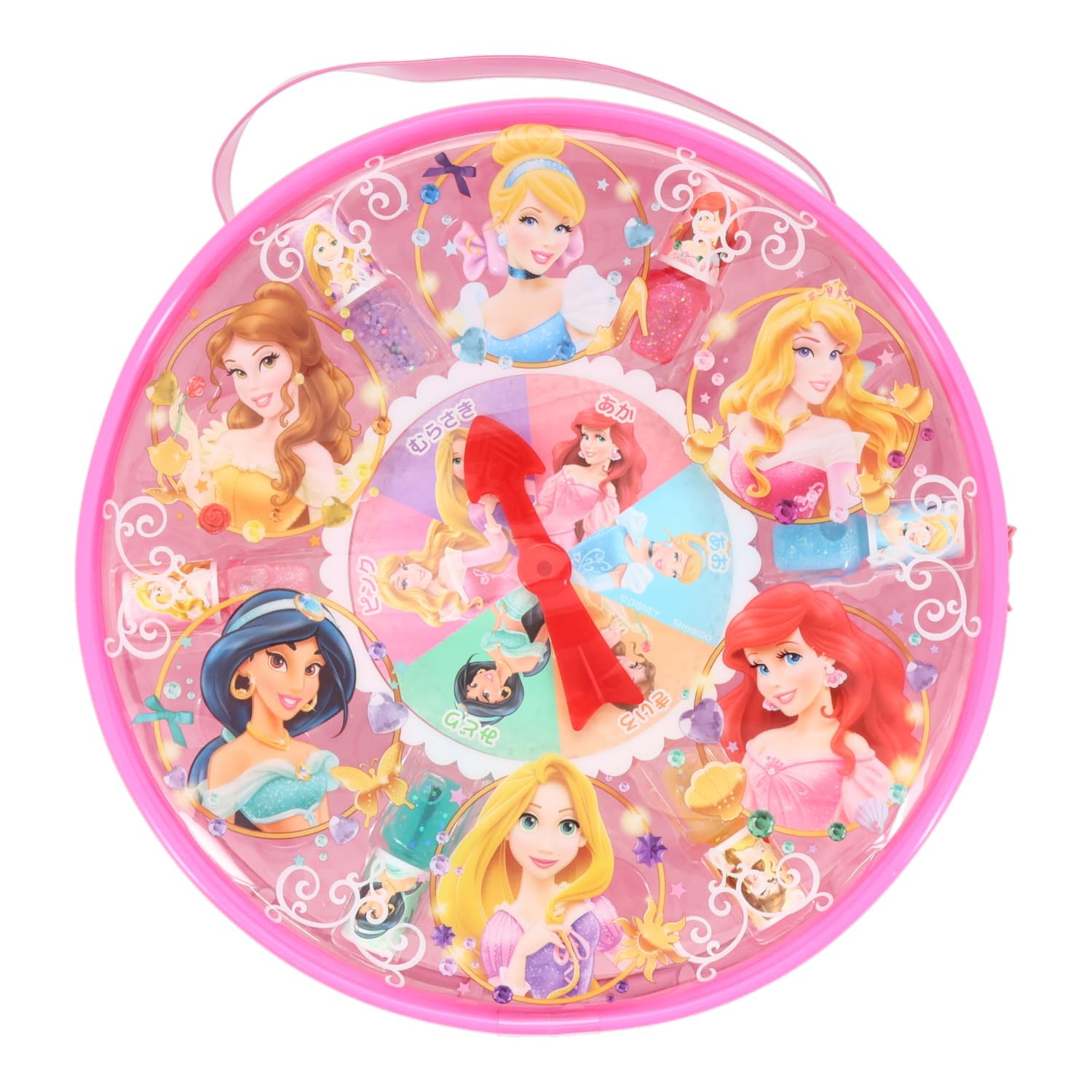 

shobido Disney Рулетка Косметический набор Лак для ногтей Отслаивающийся, Кольцо, Косметичка,