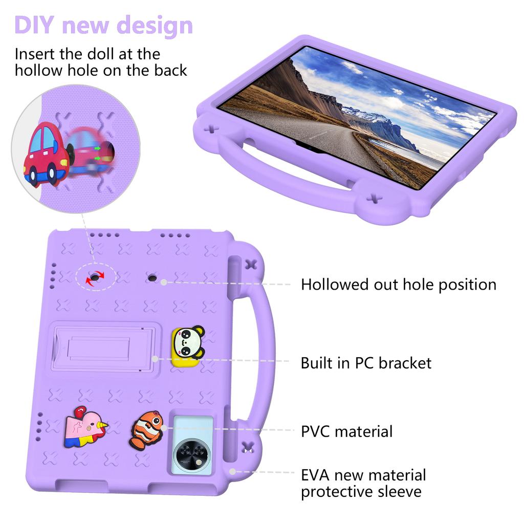 Kinder EVA Tablet Hülle Für Lenovo Xiaoxin Pad 2025/Tab M11/Doogee U11/U11 Pro/Tab G6/G6+/Infinix Xpad 20/Blackview Tab 9 WiFi