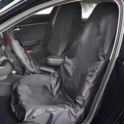 Car Front Seat Protector Cover Universal Waterproof Breathable Auto Seat Covers
