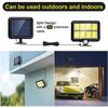160LED Solar Light Split Wall Lamp Waterproof Outdoor Motion Sensor Solar Wall Lights Emergency Street Garden Porch LED Light