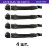 4pcs Black Exterior Door Opening Handle For Renault Fluence Megane Mk3 Clio Mk4 OEM 806B02596R 806B04979R
