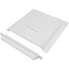 Acouto 12in White RV Screen Door Slider Panel - Replacement for Motor Home and Trailers