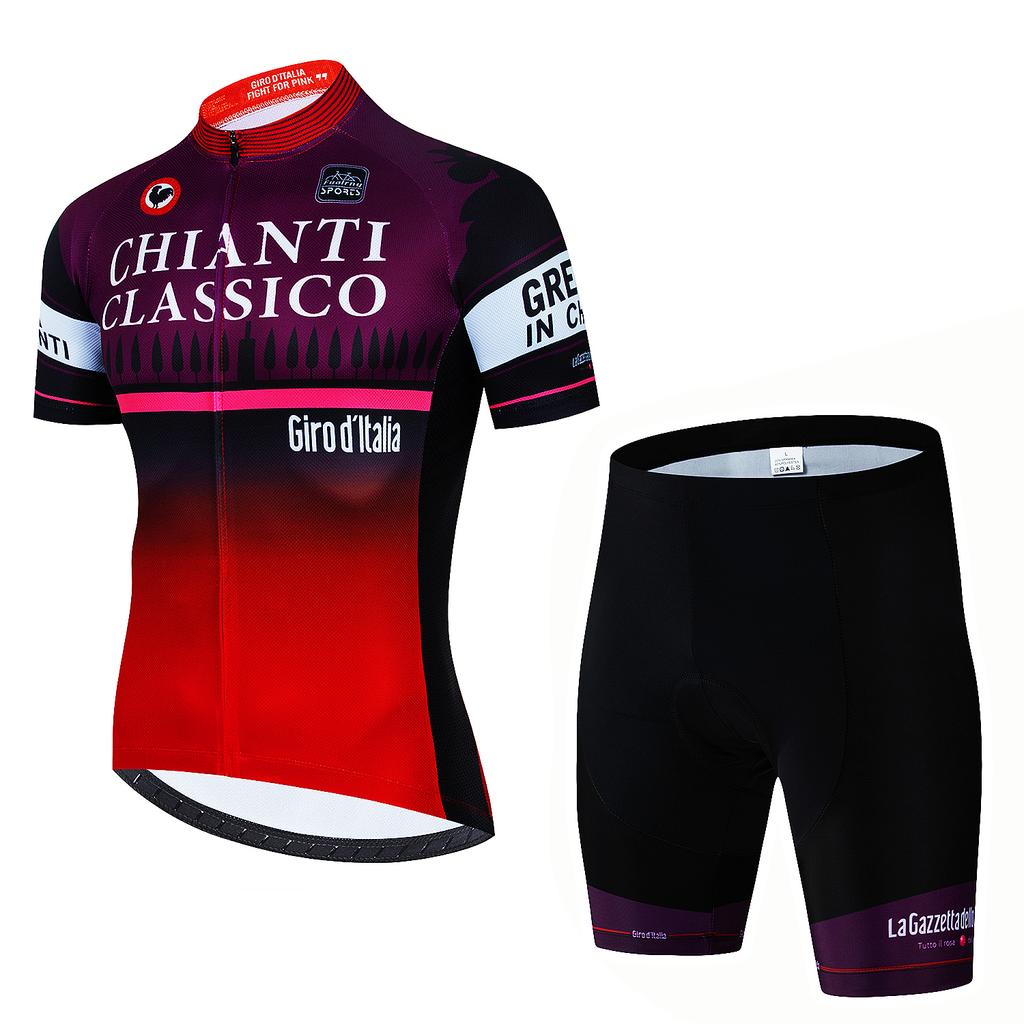 2026 Giro D'ITALIA Cycling Jersey Set Summer Cycling Clothing MTB Bike Clothes Uniform Maillot Ropa Ciclismo Man Cycling Bicycle Suit