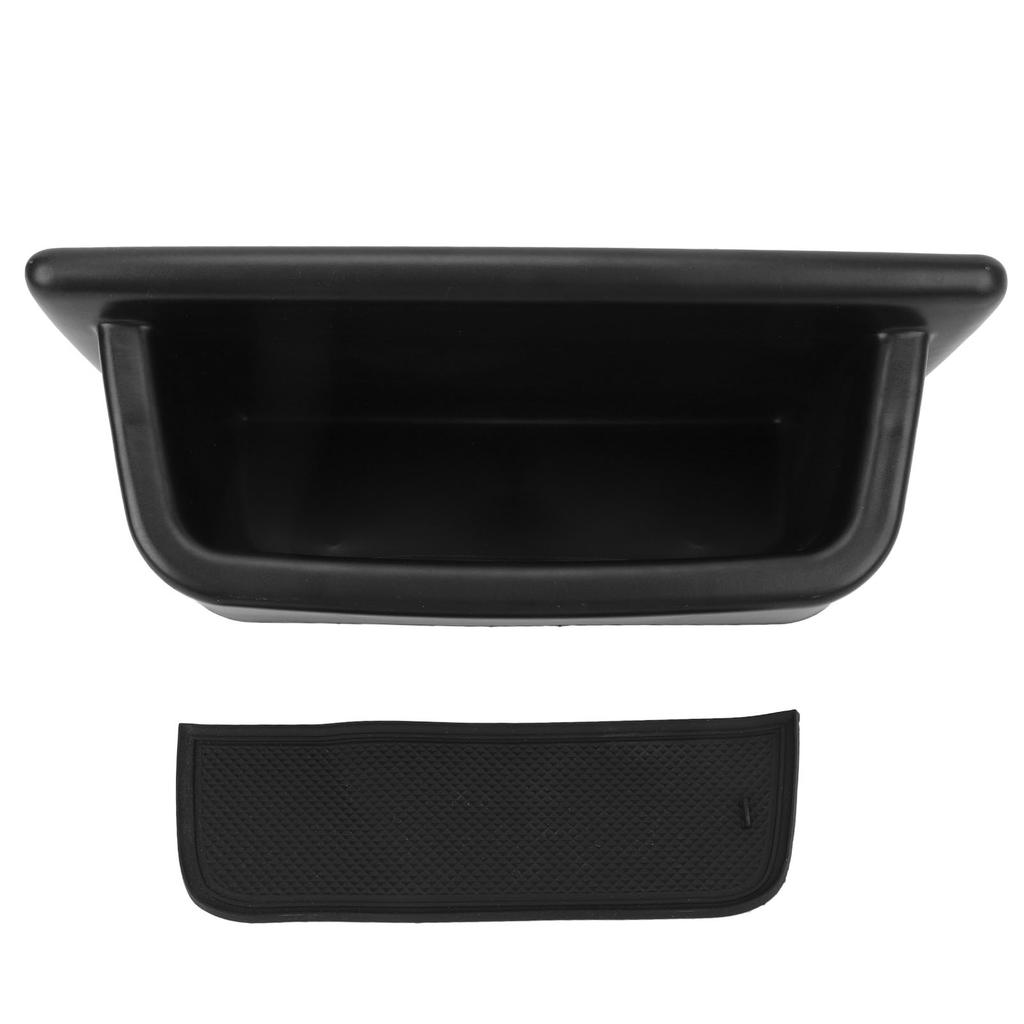 Center Console Dashboard Organizer ABS Behind Screen Storage Box Tray with Anti Slip Pad for ID.4