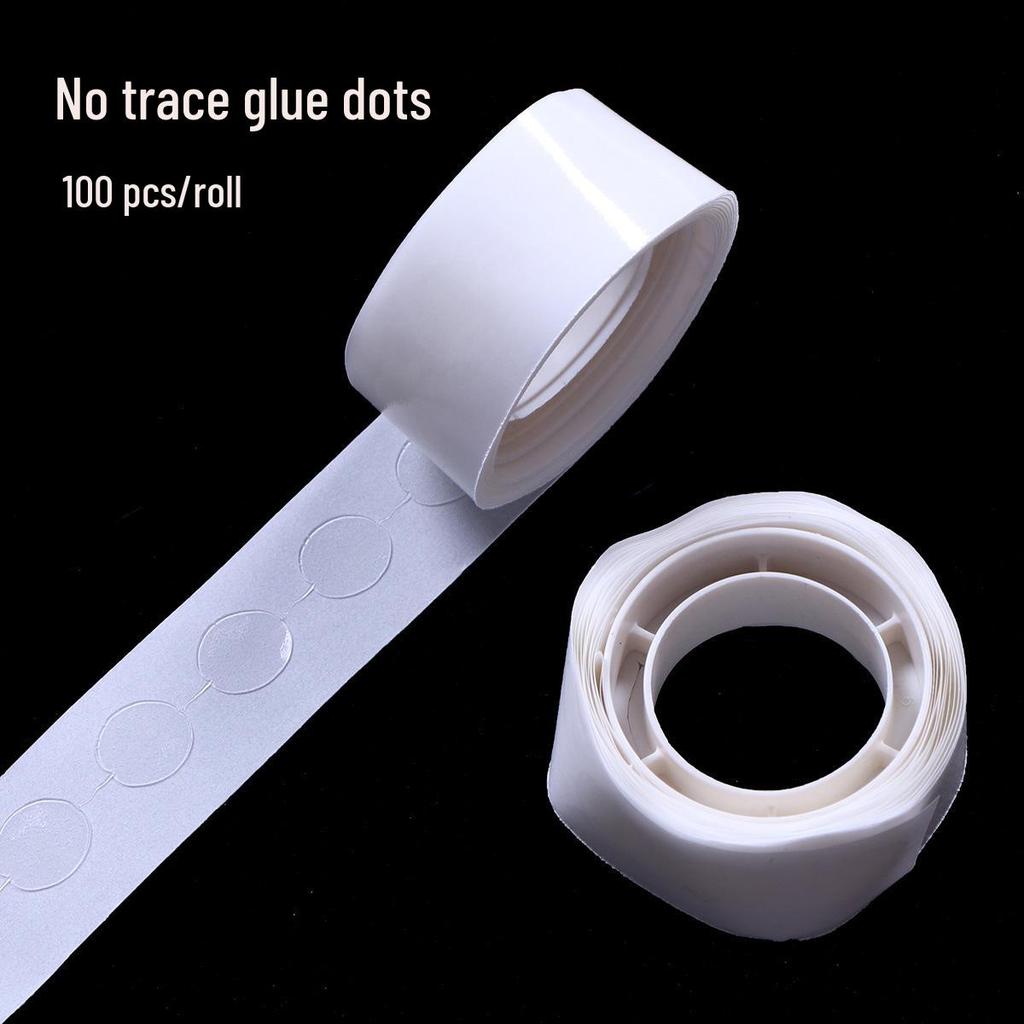 100 Transparent Double-Sided Super Sticky Glue Dots for Balloon and Party Room Decoration