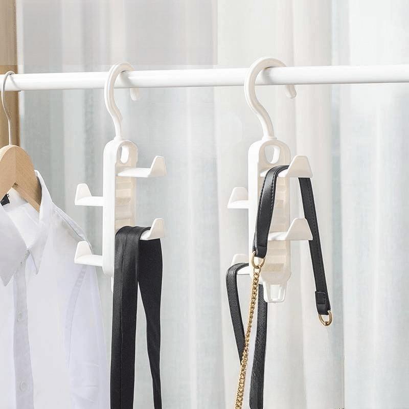 Ferramenta de armazenamento de bolsa, guarda-roupa, cabideiro multifuncional, cabideiro para roupas, sem rastros, porta para chapéu, gancho para pendurar não perfurado