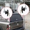 Truck Cap Locking T-Handle, Matching Set T-Handles Lock, Truck Cap Topper Camper Shell Locking T-Handle, Keyed Alike Black T-Handle Lock Kit