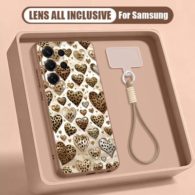 Etui z paskiem na rękę o wzorze marmuru Dla Samsung S26 S25 Ultra S24 S23 FE S22 A15 A16 A17 A35 A36 A37 A54 A55 A56 A57 5G Hybrydowe Magnetyczne Matowe Pokrowiec