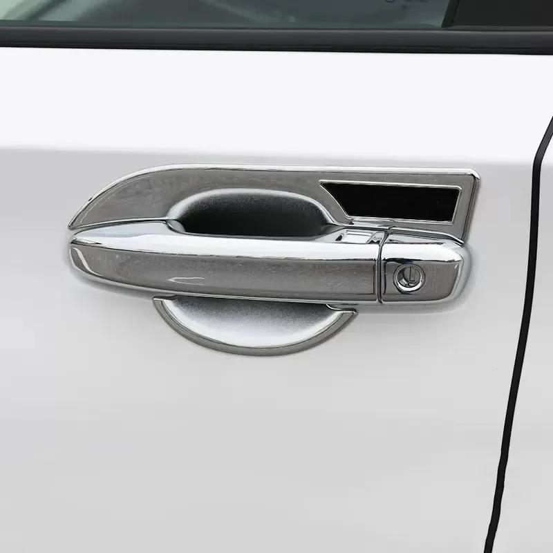 For Honda Accord X 10th 2018     Hybrid ABS Car Outer Door Handle Bowl Catch Cover Protection Trim Sticker