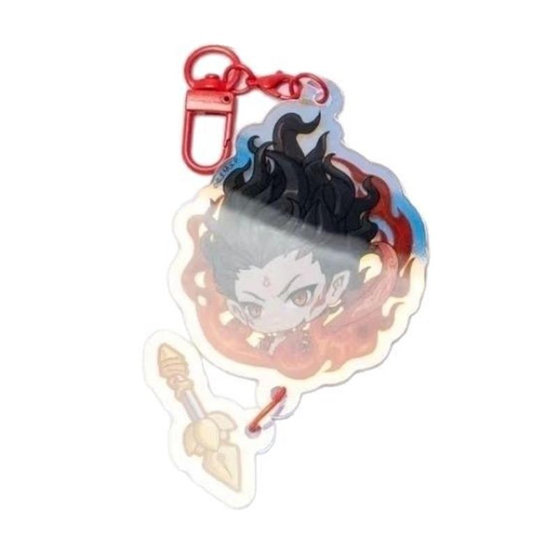 Fashionable Nezha Anime Acrylic Keychain for Fan and Collectors Double Sided Print Sturdy and Colorful Accessory