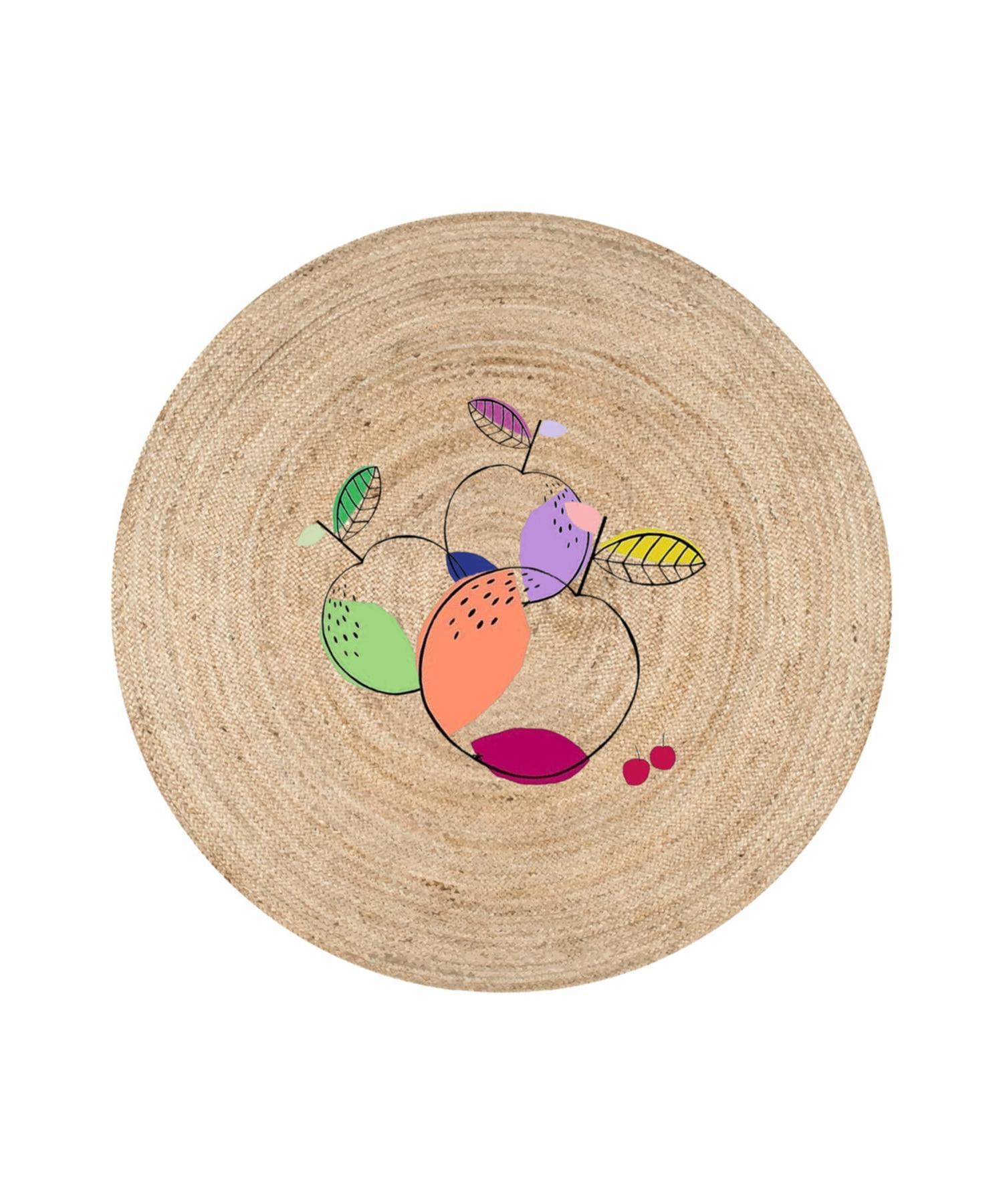 

Болеро Knit 32 Минимальный цвет Линейные яблоки Джутовый вязаный плетеный ковер