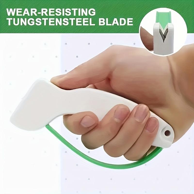 Household Kitchen Sharpener Knife Convenient Manual Quick Whetstone Blade Kitchen Tools Hand Held Portable Garden Poop Tools New