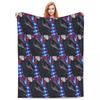 Vergil From The Devil May Cry Series Blanket Soft Warm Flannel Throw Blanket Plush for Bed Living Room Picnic Travel Home Couch
