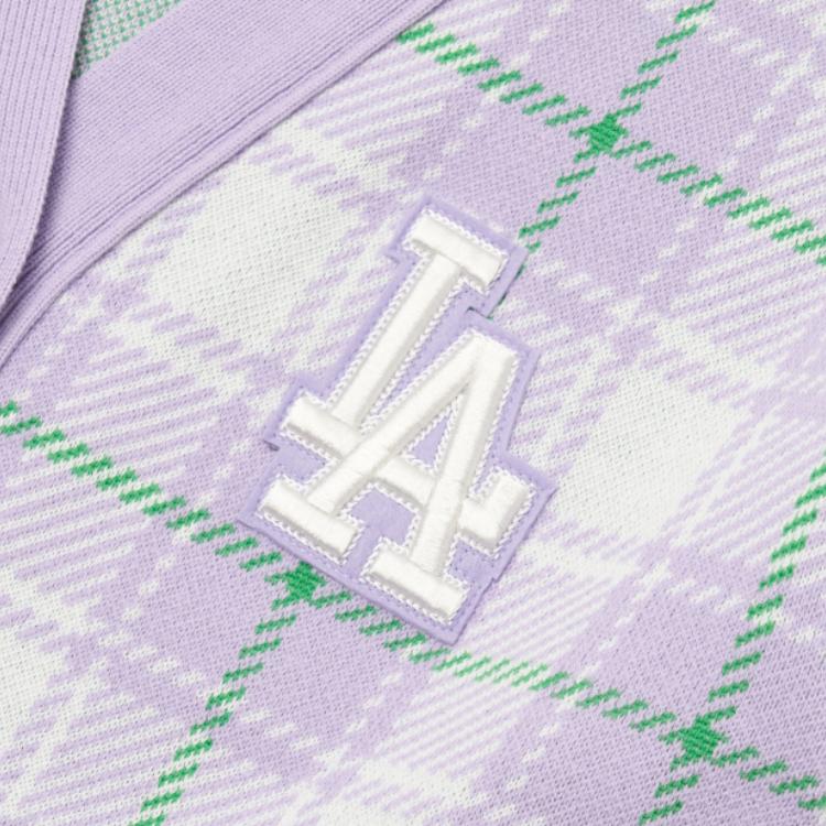 New MLB Los Angeles Dodgers Knitwear Unisex Purple 3AKC00121-07LDL