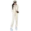Spring and Autumn Sportswear Fashion Two-piece Women's Temperament Long-sleeved Hooded Sweatshirt Casual Pants Suit