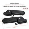 Foldable Front Pedal for Yadi Emma Dumbo L3 Harley U1 - Electric Vehicle Accessory