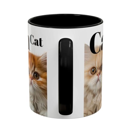 1/2Pcs Coffee Cup Large Capacity Ceramic Mug Food-Grade Lightweight Dishwasher Microwave Safe Cat Mom Themed Mug
