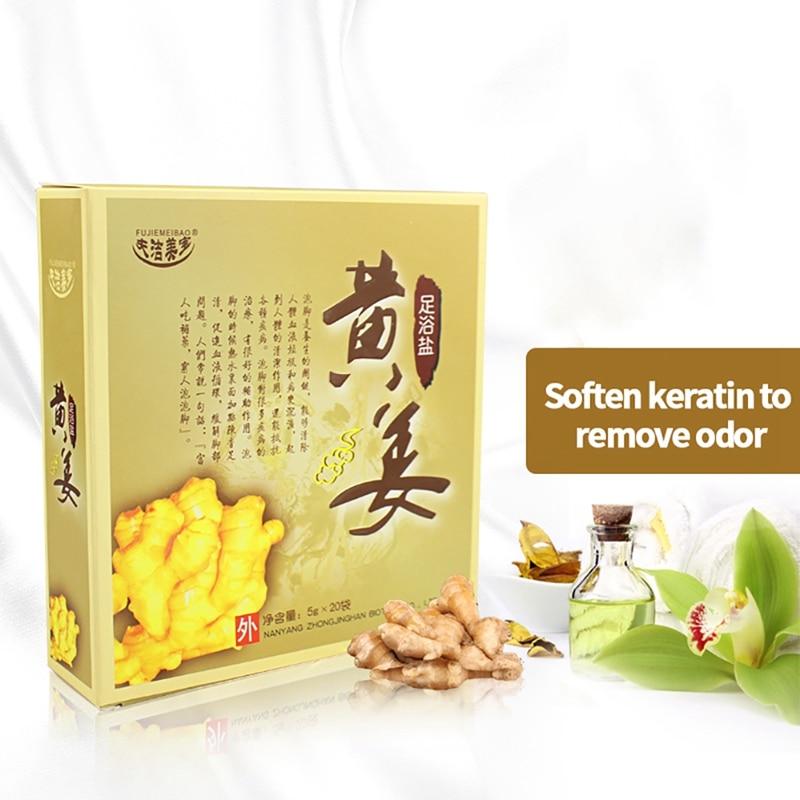 Plants Natural Ginger Extract Ginger Foot Bath Powder Chinese Herbal Foot Bathtub Spa Foot