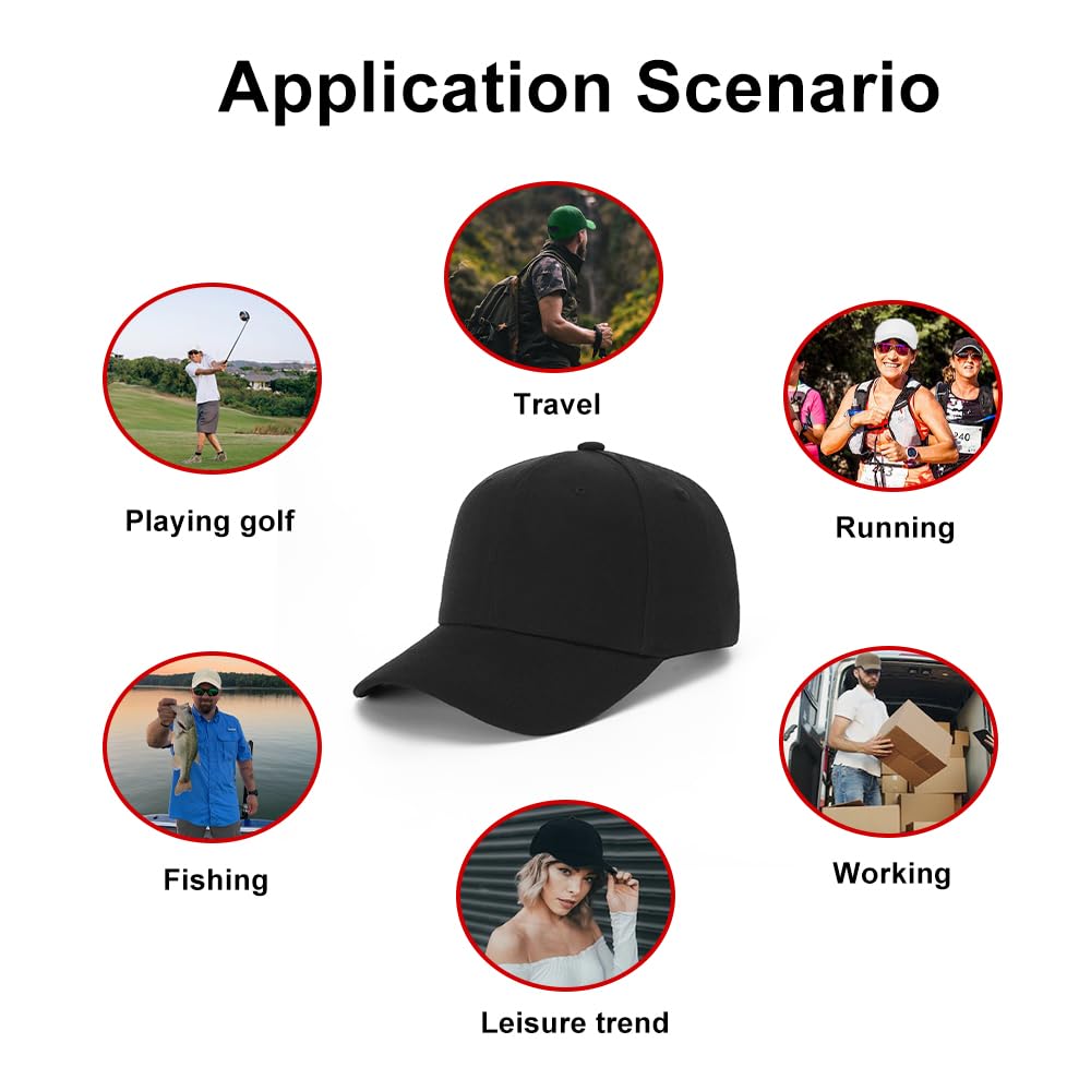 Solid Color Baseball Cap for Women Men Cotton Unisex Hats for Casual Outdoor Sunscreen Windproof and Warm Non-custom