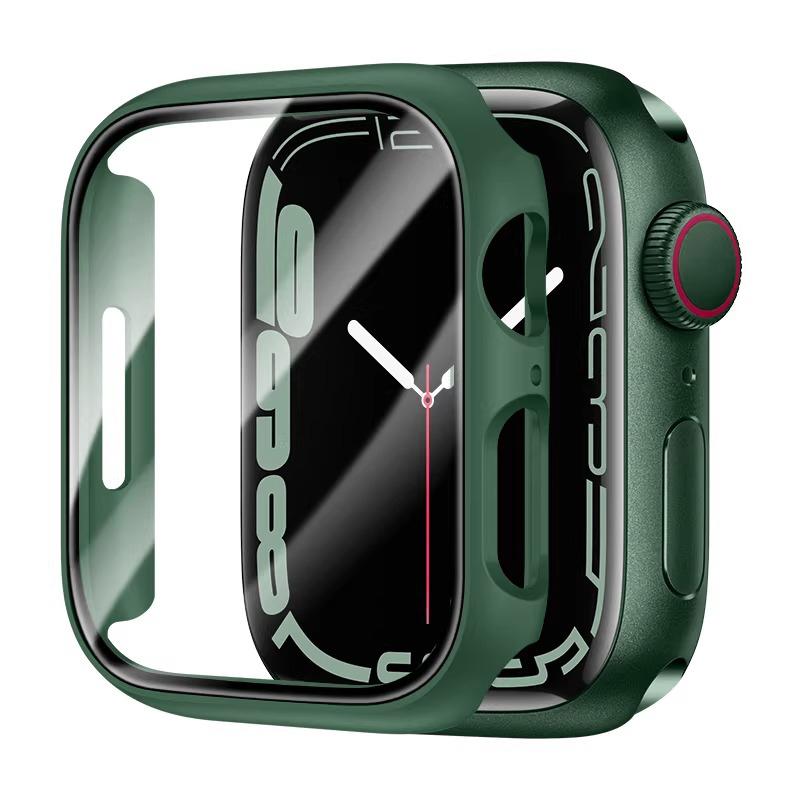 Case for Apple Watch 46mm 42mm 49mm 45mm 41mm 44mm 40mm PC Bumper Anti-fall Protective Sleeve iWatch Series 11 10 Ultra 9 8 7 SE