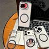Magnetische durchsichtige Handyhülle für Google Pixel 10A, 9A Kartenfach DIY Foto Halter Weiche TPU Hülle