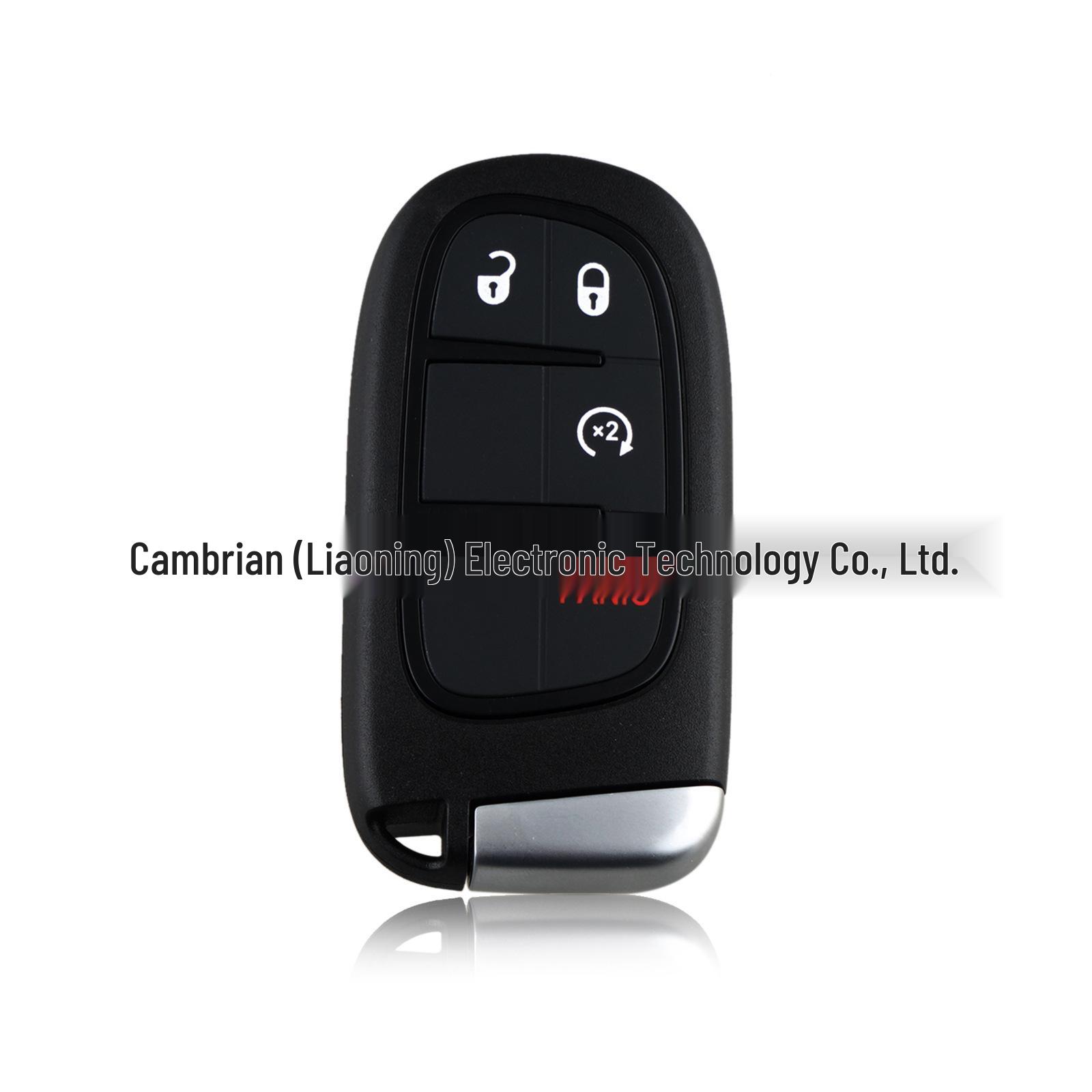 

Dodge Car Key: 4-Button Smart Remote (GQ4-54T) 5.4 x 4.2 x 1.4 cm